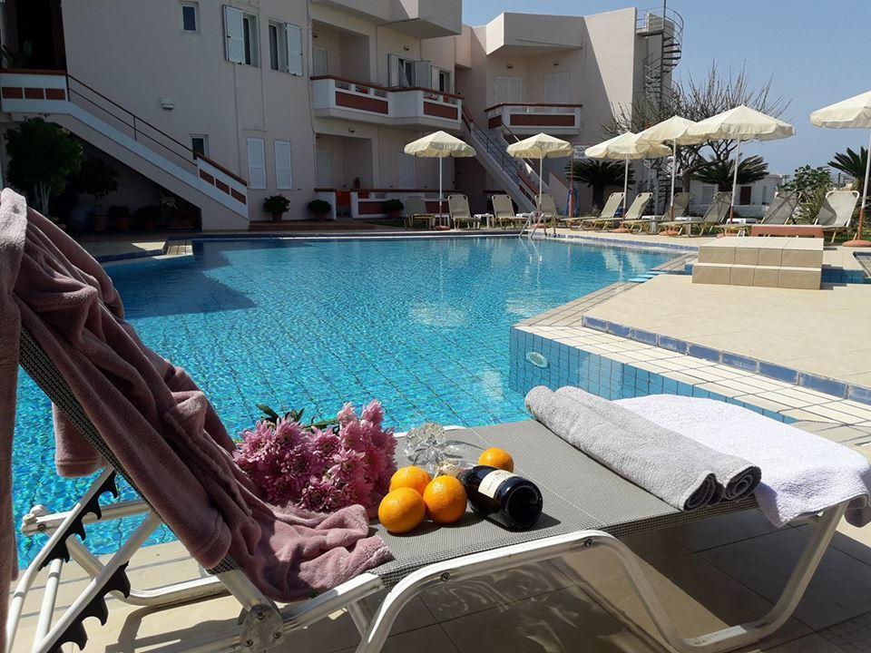 Jechrina Aparthotel Kato Daratso Ngoại thất bức ảnh