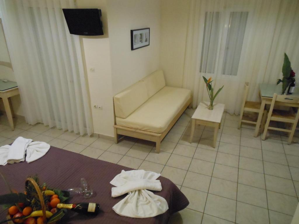 Jechrina Aparthotel Kato Daratso Phòng bức ảnh